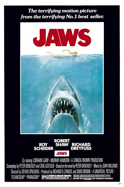Jaws movie poster
