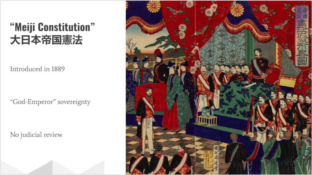 Keren Wang and Tomonori Teraoka, “The Legitimation Crisis of the Japanese Constitution: Reflections on Japan’s Judicial Rhetoric and Its Post-WWII Constitutionalization Process,” Communication Law Review, Volume 20, Issue 1 (2020)