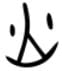 Oracle bone script for 火